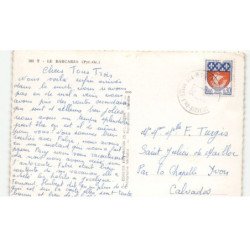 LE BARCARES: allo! ici la mer... vue aérienne 10X15 - très bon état