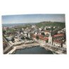 PORT-VENDRES: le vieux port et la place de l'obélisque vue aérienne 10X15 - très bon état