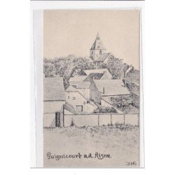 GUIGNICOURT : dessin - tres bon etat
