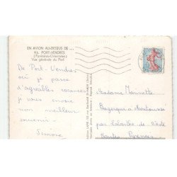 PORT-VENDRES: vue générale du port vue aérienne 10X15 - très bon état