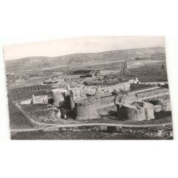 SALSES: le château vue aérienne 10X15 - très bon état