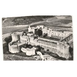 SALSES: le château vue aérienne 10X15 - très bon état