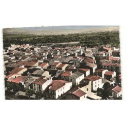 SALSES: vue générale vue aérienne 10X15 - très bon état