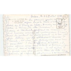 SALSES: vue générale vue aérienne 10X15 - très bon état