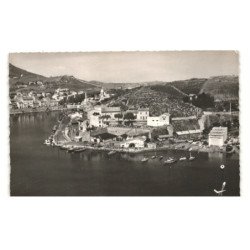 PORT-VENDRES: club nautique vue aérienne 10X15 - très bon état
