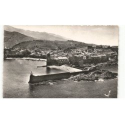 COLLIOURE: vue générale vue aérienne 10X15 - très bon état
