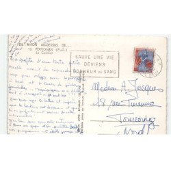PERPIGNAN: le castillet vue aérienne 10X15 - très bon état