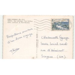 PORT-VENDRES: fort-saint-elme entre collioure et port-vendres vue aérienne 10X15 - état