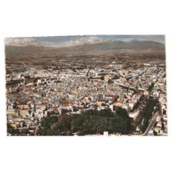 PERPIGNAN: vue panoramique dans le fond, le canigou vue aérienne 10X15 - très bon état