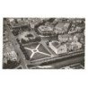 PERPIGNAN: les jardin place de catalogne les dames de france et théâtre vue aérienne 10X15 - très bon état