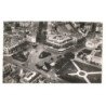 PERPIGNAN: les jardins dames de france place de catalogne vue aérienne 10X15 - état (timbre arraché)