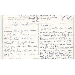 METZ: le jardin d'amour et le temple vue aérienne 10x15 - très bon état