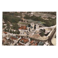 METZ: la porte des allemands vue aérienne 10x15 - très bon état