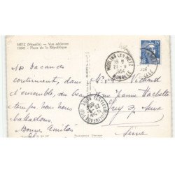 METZ: place de la république vue aérienne 10x15 - état