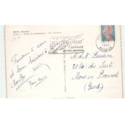 METZ: palais du gouverneur vue aérienne 10x15 - très bon état