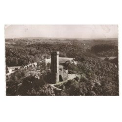 FORBACH: la tour du schlossberg et le stade vue aérienne 10x15 - très bon état