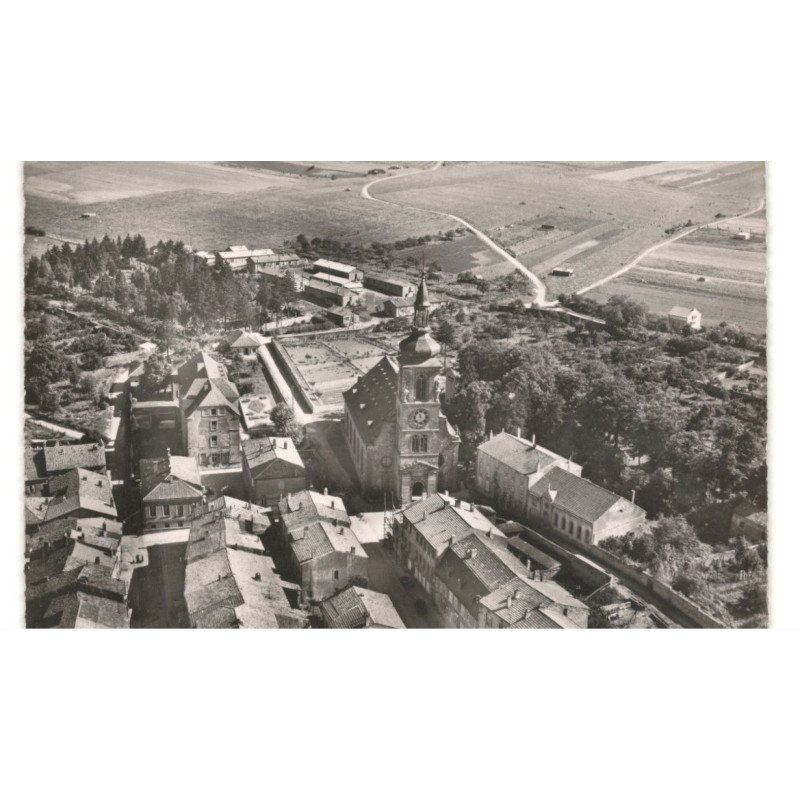 BOULAY: centre vue aérienne 10x15 - très bon état