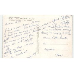 BITCHE: etang d'hasselfurth camping et maison forestière vue aérienne 10x15 - très bon état