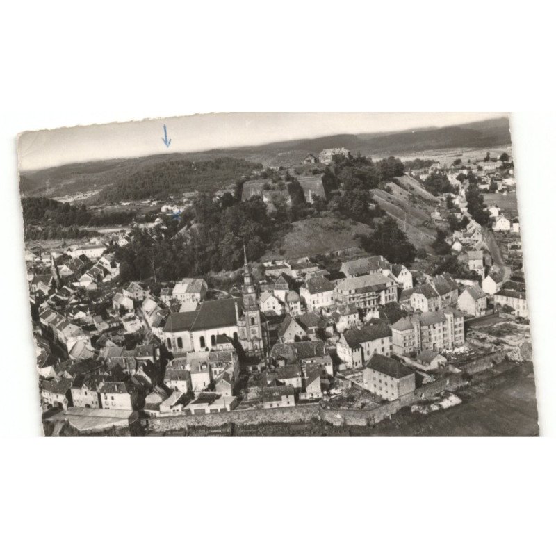 BITCHE: vue générale vue aérienne 10x15 - état