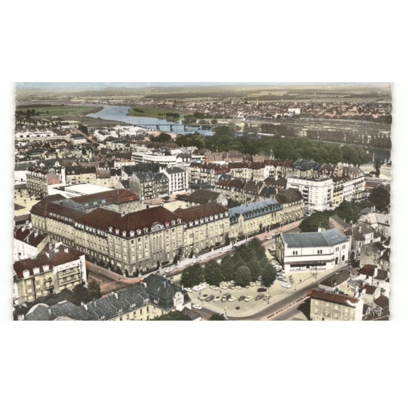 THIONVILLE:  vue aérienne 10X15 - très bon état