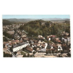 BITCHE: centre et forteresse vue aérienne 10x15 - très bon état