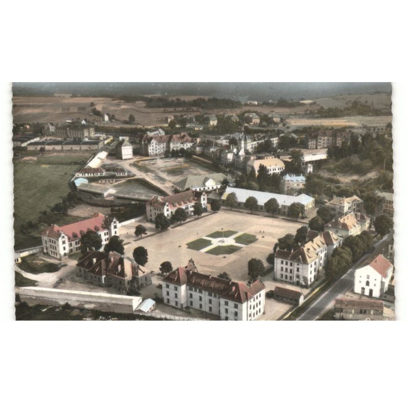 BITCHE: vue générale vue aérienne 10x15 - très bon état