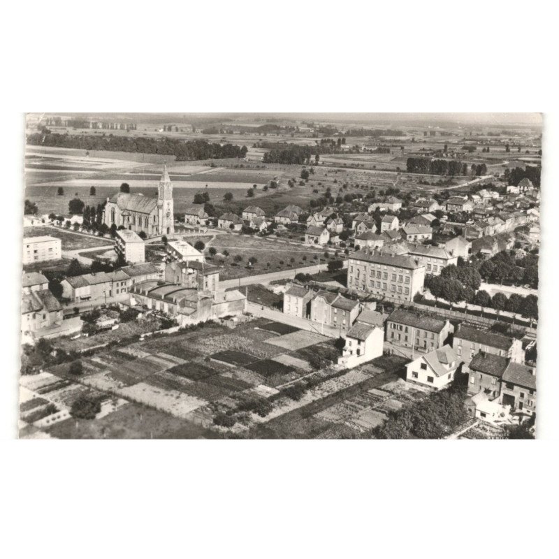 TALANGE: vue générale vue aérienne 10X15 - état