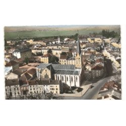 CHATEAU-SALINS: vue aérienne 10X15 - très bon état