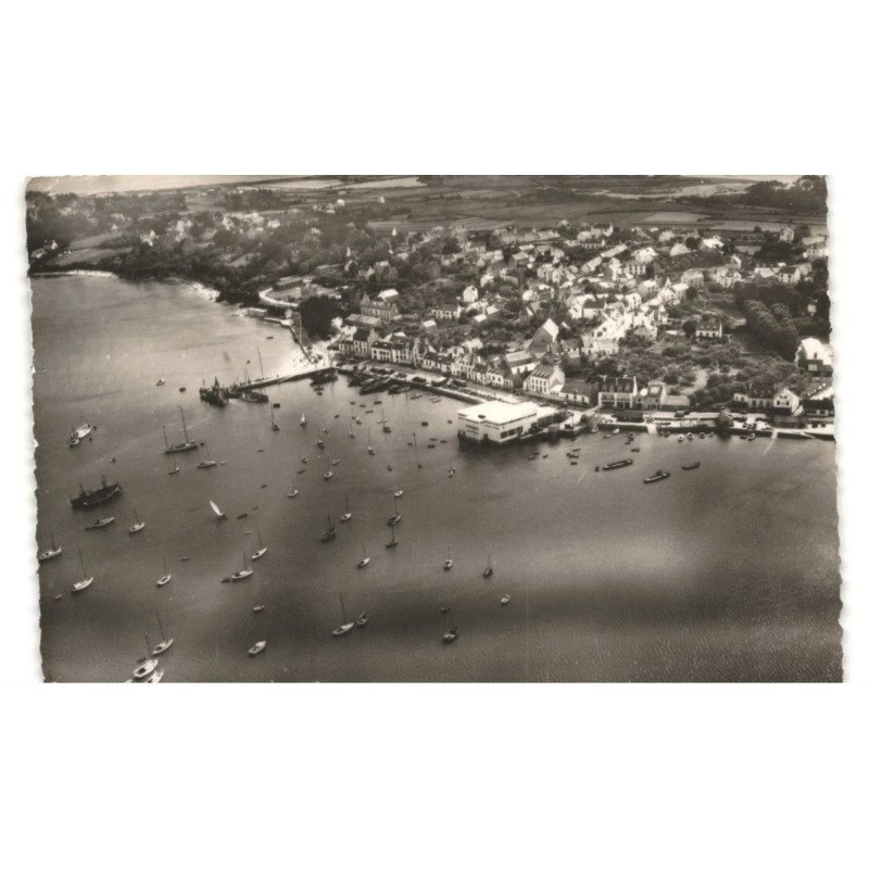 LA TRINITE-sur-MER: les quais vue aérienne 10X15 - très bon état
