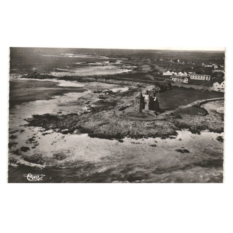 QUIBERON: la côte sauvage vue aérienne 10X15 - très bon état
