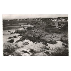 QUIBERON: la pointe de beg-er-vil vue aérienne 10X15 - très bon état