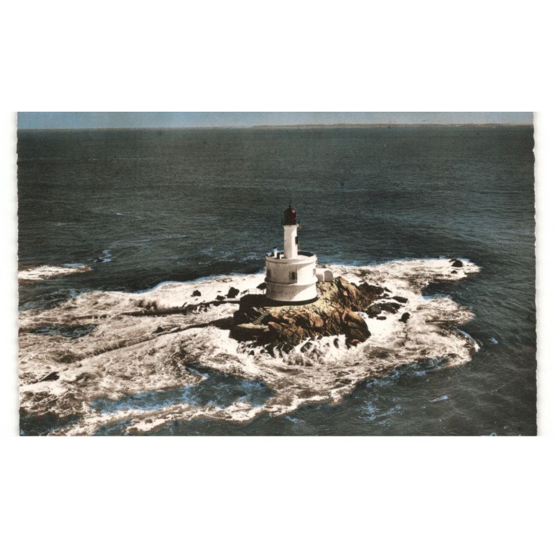 QUIBERON: phare de la teignouse vue aérienne 10X15 - très bon état