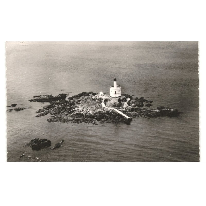 QUIBERON: le phare de la teignouse vue aérienne 10X15 - très bon état