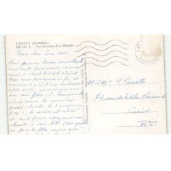 LORIENT: la banane vue aérienne 10X15 - très bon état (timbre arrache)