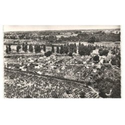 ARGELES PLAGE: camping du front de mer vue aérienne 10X15 - très bon état