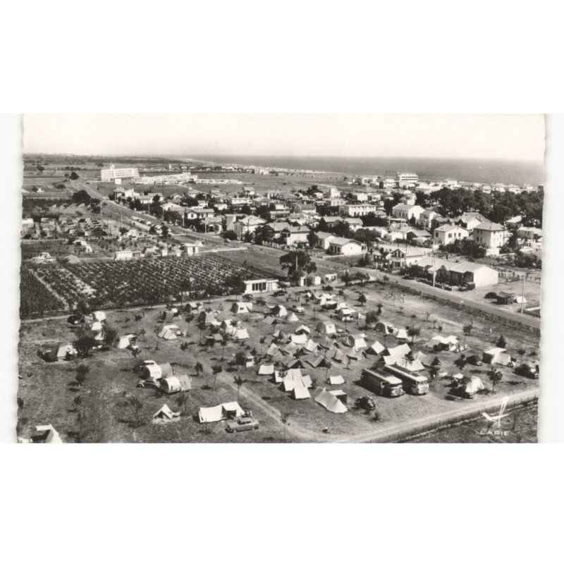 ARGELES-PLAGE: vue générale vue aérienne 10X15 - très bon état