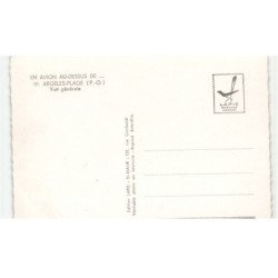 ARGELES-PLAGE: vue générale vue aérienne 10X15 - très bon état