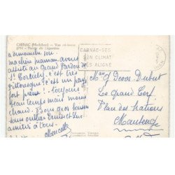 CARNAC: pointe de légenèse vue aérienne 10X15 - très bon état
