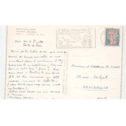 BELLE-ILE-en-MER: l'entrée du port vue aérienne 10X15 - très bon état