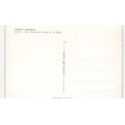 CARNAC: centre de la plage vue aérienne 10X15 - très bon état