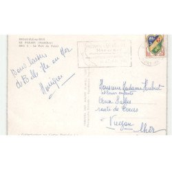BELLE-ILE-en-MER: LE PALAIS: le port du palais vue aérienne 10X15 - état
