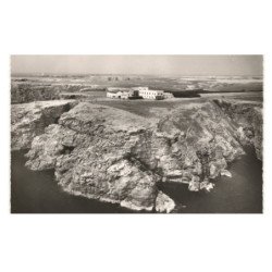 BELLE-ILE-en-MER: l'hôtel et de la côte de l'apothicairerie vue aérienne 10X15 - très bon état