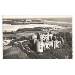 SARZEAU: ruines du château de suscinio vue aérienne 10X15 - très bon état