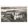 SARZEAU: ruines du château de suscinio vue aérienne 10X15 - très bon état