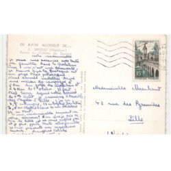 SARZEAU: ruines du château de suscinio vue aérienne 10X15 - très bon état
