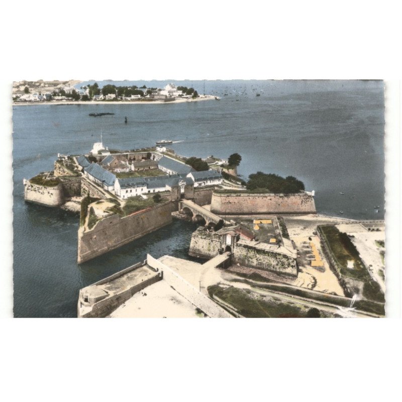 PORT-LOUIS: la citadelle vue aérienne 10X15 - très bon état