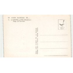 LA TRINITE-sur-MER: plage de kervillen vue aérienne 10X15 - très bon état