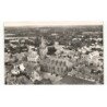 QUESTEMBERT: l'église et le bourg aérienne 10X15 - très bon état