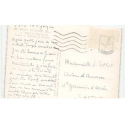 SARZEAU: ruines du château de suscinio vue aérienne 10X15 - très bon état