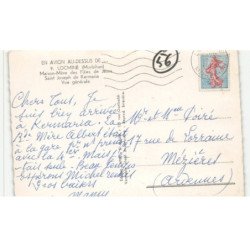 LOCMINE: maison-mère des filles de jésus saint-joseph de kermaria, vue générale vue aérienne 10x15 - très bon état